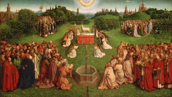 Ghent-Altarpiece-Selection-Lamb